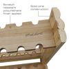 Rush Creek Creations | Double-Sided Fishing Rod Holder for 16 Saltwater/Freshwater Fishing Rods, Fishing Pole Holder for Garage Organization and Room Storage, for Fishing Gear and Fishing Accessories