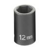 Grey Pneumatic (1012M) 3/8" Drive x 12mm Standard Socket
