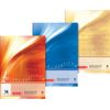 Brunnen 1046340 Sheet music (A4, 8 sheets, ruling 14, with extra pages), assorted colors