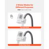 Faucet Mount Water Filter Sink Water Purifier for Kitchen Vertical White
