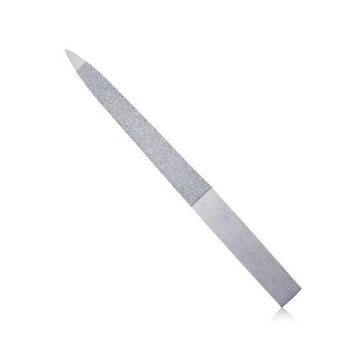 lifepower Stainless Steel Nail File, Double Sided Nail Care, Unisex, Manicure, Pedicure, High Hardness and Abrasion Resistant, Stainless Steel Alloy Care, Case Included