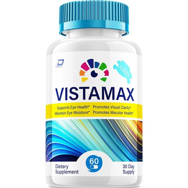 (1 Pack) Vista Max Plus Eye Support Supplement – VistaMax Capsules, Eye Vitamins