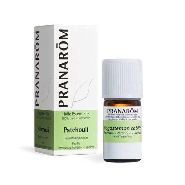 Pranarom Patchouli 0.2 fl oz (5 ml) (PRANAROM Chemo Type Essential Oil)