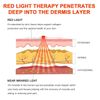 Red Light Heated Knee Joint Shoulder Massager Therapy Pain Relief w/ Timer