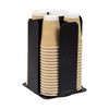 Mind Reader Cup and Lid Carousel, 7.75 x 12 x 7.75, Black