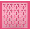 Crosses Pattern - Cross Cookie Stencil - Crosses Pattern Stencil - Cookie Stencils - Airbrush Stencil - Reusable Stencil