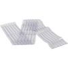 12" x 7' Scratch Resistant Ribbed Clear Strip for Strip Curtains