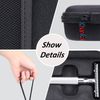 Khanka Hard Travel Case replacement for WEISHI Double Edge Safety Razor/Merkur Long Handled Safety Razor