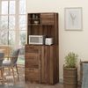 Wooden Tall Storage Pantry Cupboard with Drawers, Cabinets & Adjustable Shelves