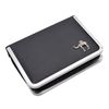 English Pewter Camel Design Black Leatherette Manicure Set