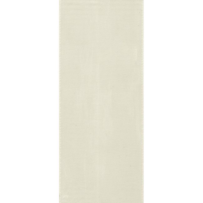 Offray Berwick 2.25 Wide Double Face Satin Ribbon, Ivory, 50 yds