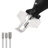 Mesee 2 Packs Chainsaw Sharpening Attachment Kit, Chains Saw Sharpener Guide Drill Adapter Electric Grinder Sharpening Polishing Rotary Tool Accessory Set