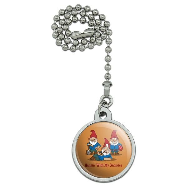 GRAPHICS & MORE Hanging with My Gnomies Gnomes Ceiling Fan and Light Pull Chain