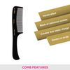VEGA Handcrafted Grooming Comb for Professional Styling