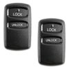 2 Replacement For Mitsubishi Remote Key MR587983 2 Bttn 2002–2007 Lancer Eclipse