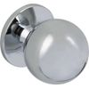 HARDWARE FOR YOU LTD POLISHED CHROME 30MM DOOR KNOB HANDLE