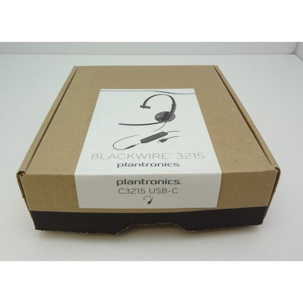 Plantronics Blackwire C3215 USB-C Headset - Retail Packaging