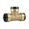 SharkBite UXL0841  1-1/2” Brass Push Connect Tee