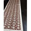 Brown Cowrie Shells African Mudcloth Table Runner, Boho Mali Home Wall Decor, Table Runner Bogolan, Ethnic Table Runner, Handmade Dining