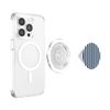 Cute Navy Blue and White Stripes Pattern Minimalist PopSockets PopGrip for MagSafe