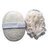 2 PCS Loofah Scrubber for Shower, Exfoliating Body Loofah Sponge Brushes Pouf Bath Mesh Brush,Shower Puff Bath Travel Loofah with Elastic Hand Strap Loofah Flower Ball