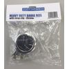 Customcard ltd® Heavy Duty Badge Pull Reel with Strap Clip - Chrome