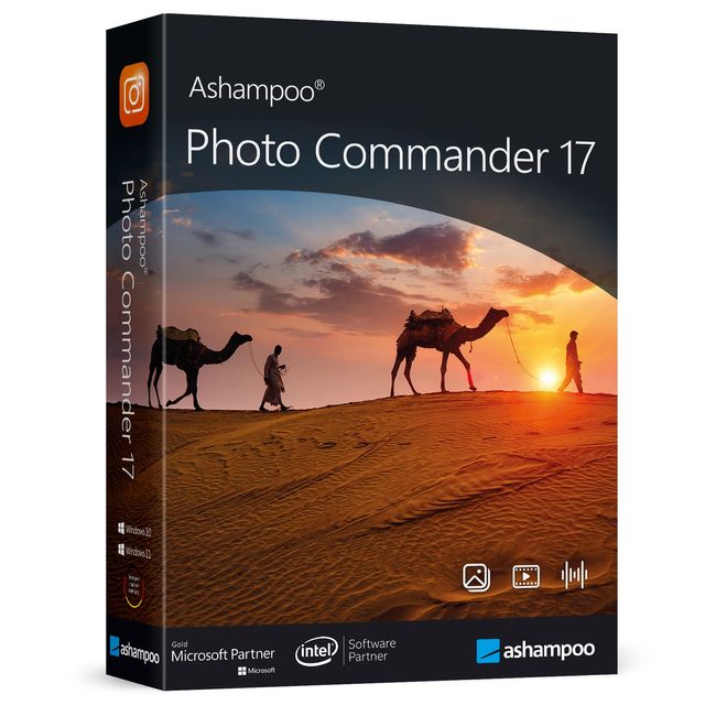 Photo Commander 17 - Bildbearbeitungsprogramm in Deutsch, umfangreiche Funktionen, einfach zu bedienen im Fotobearbeitungsprogramm