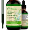 Chlorophyll Liquid Drops - 100% All-Natural Concentrate – Energy Booster, Digestion and Immune System Supports, Internal Deodorant - 120 Servings