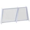 SPARES2GO Fluff Lint Filter Compatible with White Knight Tumble Dryer