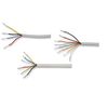 pace 6 Core Burglar Intruder CCA Alarm Cable - White (50m)