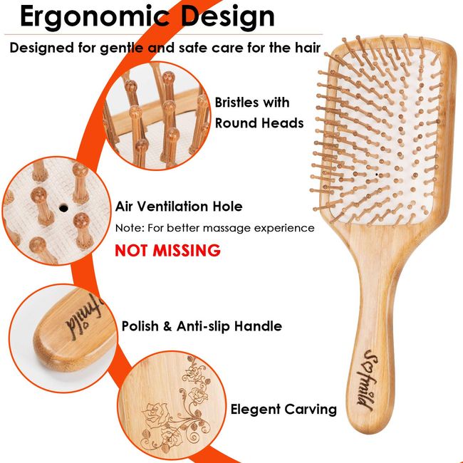 Eco-Friendly Hair Brush Cleaner