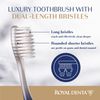Medium Toothbrushes Multipack, Flossing Toothbrush, Silver Particles Against Bacteria, Multi-Colour, Royal Denta