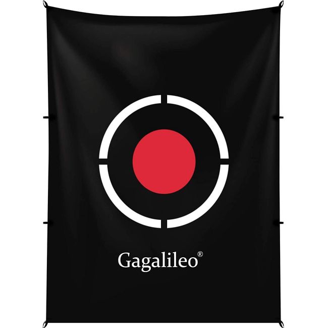 Golf Target Target Target Golf Practice Easy Installation 1.5x1.8m Black