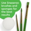Snazaroo Face Paint Stipple Sponge - 2 Pack, Black