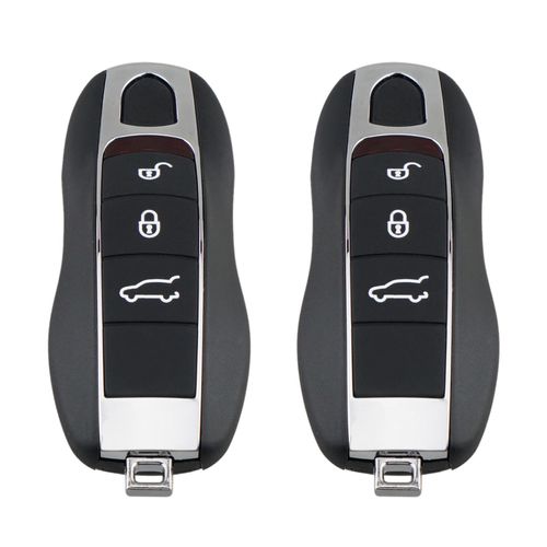 Kilessgo Replacement for Porsche 911 Boxter Cayenne Cayman Macan 2015 2016 2017 2018 Key Fob KR55WK50138 315MHz 3 Buttons(Set of 2)