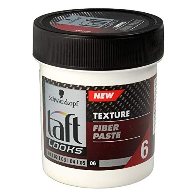 Schwarzkopf Taft Looks Carbon Force Texturizing Fiber Paste 130 ml / 4.3 oz