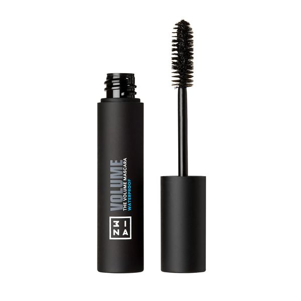 3INA MAKEUP - Vegan - Cruelty Free - The Volume Mascara Waterproof 900 - Black - Volumizing & Curling Effect - Longwearing Waterproof Formula