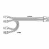 Thermaltake CA00547 CPU 8Pin to 4+4 Power Cable