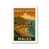 PIXPRINT Aberystwyth Travel Poster – 5176-4p