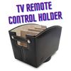 TV Remote Control Holder Caddy Bedside Nightstand Desk Accessory Organizer Spins