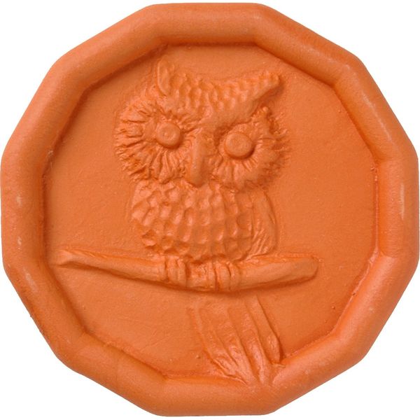 JBK Owl Terra Cotta Brown Sugar Saver