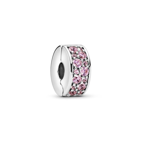 Pandora Clip Elegancia Rosa Brillante 791817PCZ