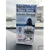 Two-pack NeilMed Sinus Rinse Bottle & Premixed Packet Exp 2027