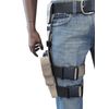 Barsony Desert Sand Tactical Drop Leg Holster for Springfield Echelon 4.5" Left