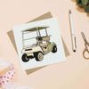 'Golf Buggy' Blank Greeting Card (GC00007320)