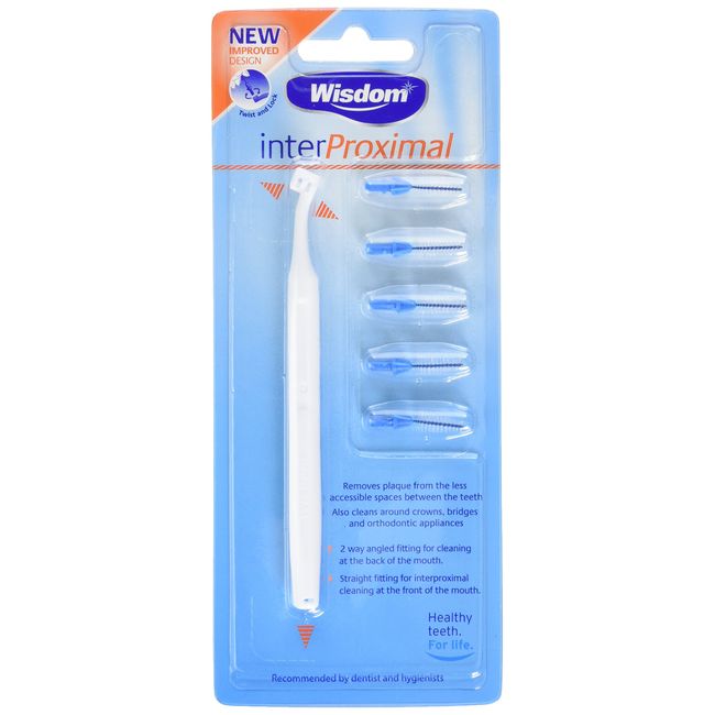 Wisdom Interproximal Toothbrush, Pack of 6