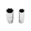 QWORK Spark Plug Socket Wrench, Universal,T-handle, 6mm (5/8") & 21mm (13/16") Remover Installer