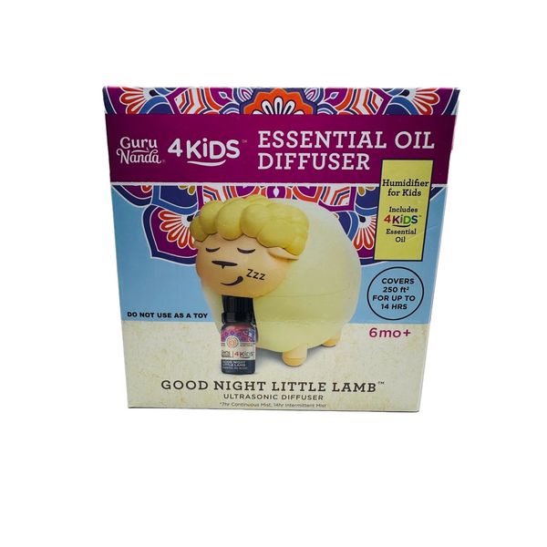GuruNanda 4Kids Essential Oil Diffuser – Goodnight Little Lamb Ultrasonic Miste