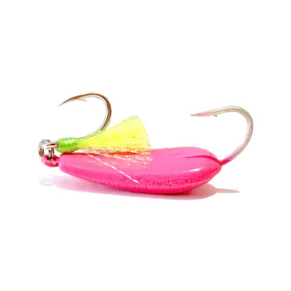 Shrimp Pink Pompano Jigs with Teasers