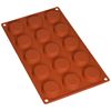 Matfer Bourgeat Gastroflex Mini Tartlet Mold, 1 3/4", 15 cavities